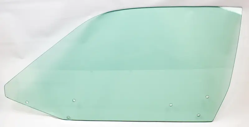 Door Glass - Green Tint - LH - 71-74 B-Body 2 Door Hardtop