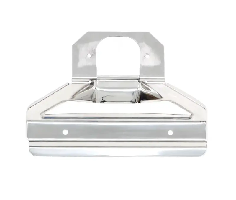 Rear License Plate Bracket - Stainless Steel - 66-77 Ford Bronco