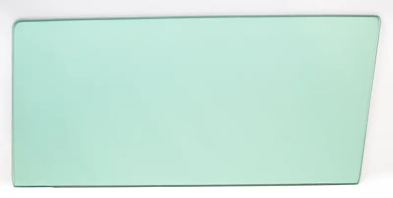 Door Glass - Green Tint - LH or RH - 62-67 Chevy II Nova 2 Door Sedan Post