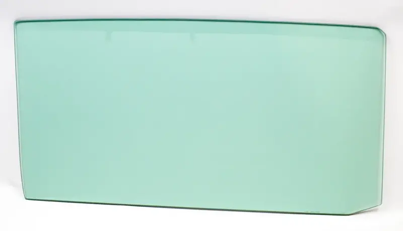 Door Glass - Green Tint - LH or RH - 66-67 Chevy II Nova Coupe