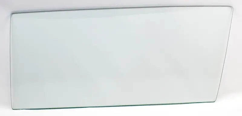 Door Glass - Clear - LH- 64-67 Chevelle 2 Door Sedan Post 64-65 GM A-Body 2 Door Sedan Post