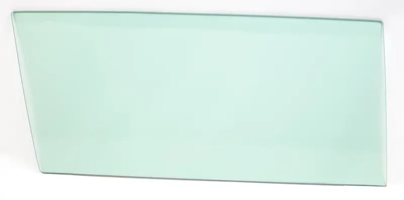 Door Glass - Green Tint - RH - 64-67 Chevelle 2 Door Sedan Post 64-65 GM A-Body 2 Door Sedan Post