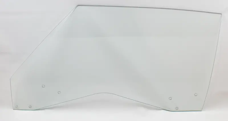 Door Glass - Clear - LH - 69 GM A-Body Coupe and Convertible 69-70 Grand Prix