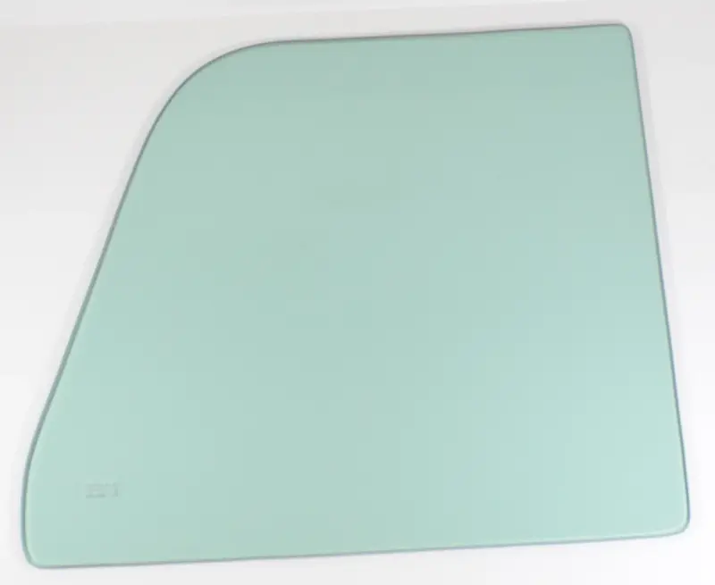 Door Glass - Front - Green Tint - LH or RH - 60-63 Chevy GMC CK Pickup Suburban