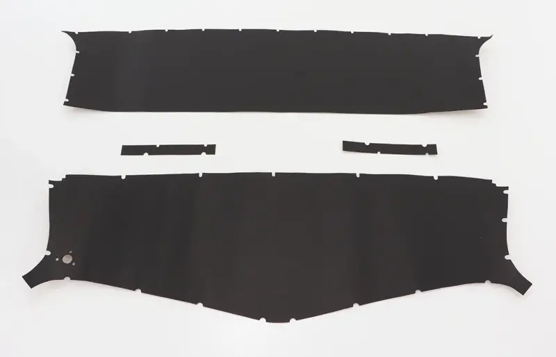 Interior Headliner Kit - Black - 4pc - 47-49 Chevy GMC Pickup Truck
