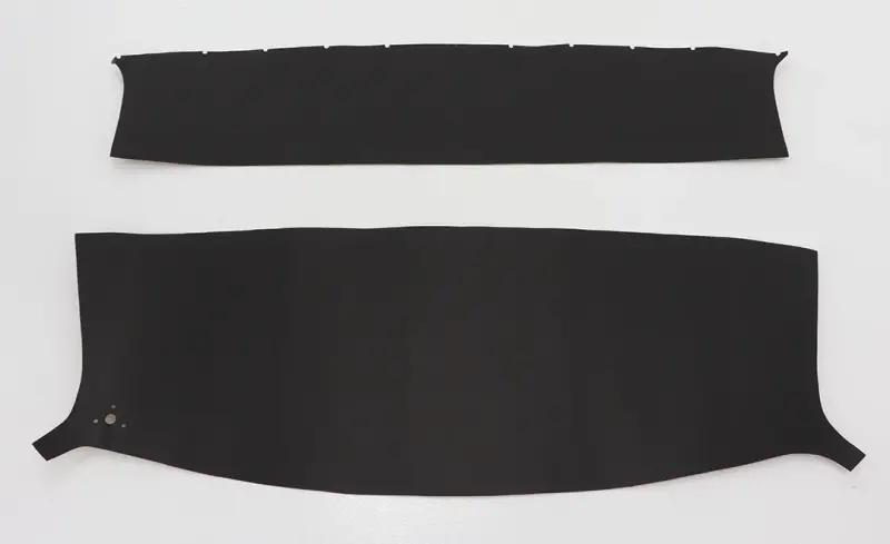 Interior Headliner Kit - Black - 2pc - 54-55 Chevy GMC Pickup Truck