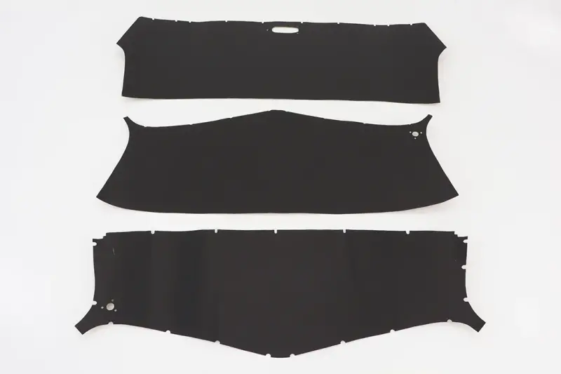 Interior Headliner Kit - Black - 2pc - 47-49 Chevy GMC Suburban