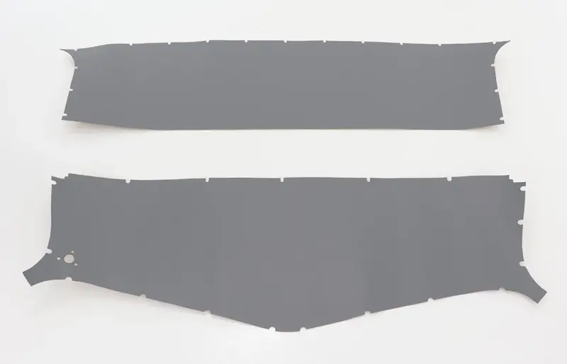 Interior Headliner Kit - Gray - 2pc - 47-49 Chevy GMC Suburban