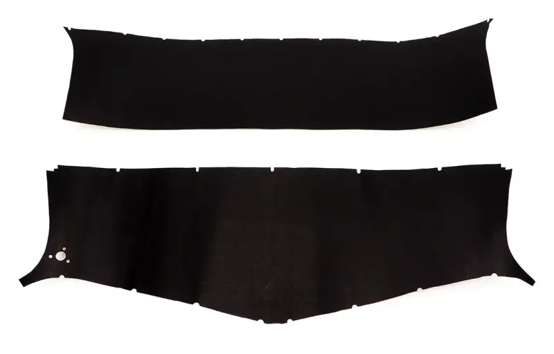 Interior Headliner Kit - Black - 2pc - 49-50 Chevy GMC Pickup Truck