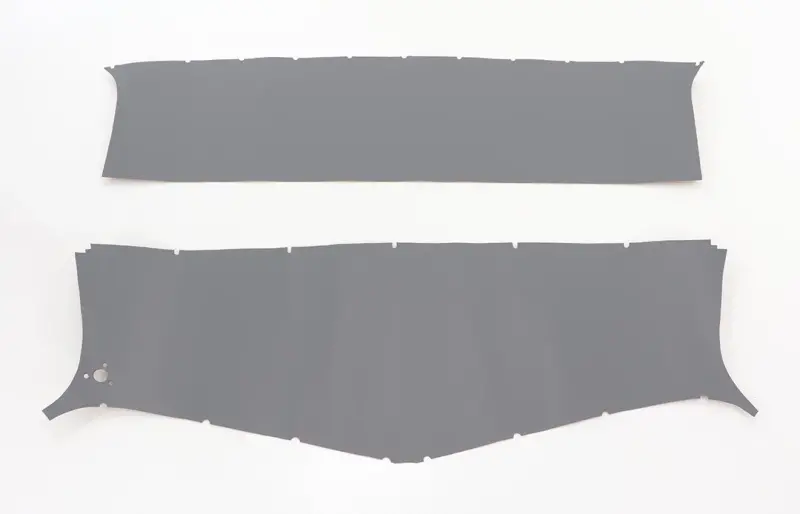 Interior Headliner Kit - Gray - 2pc - 49-50 Chevy GMC Pickup Truck