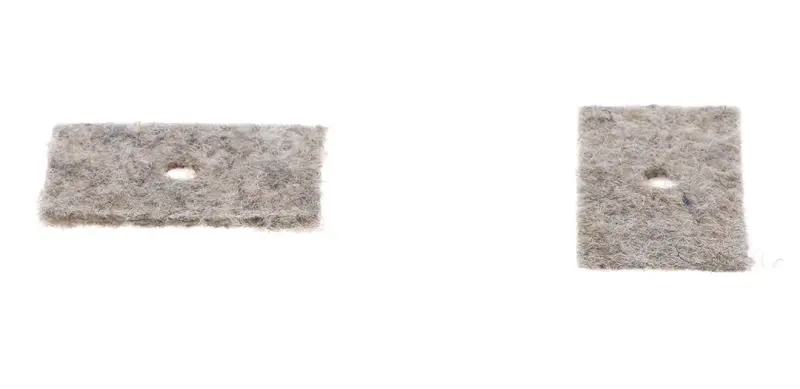 Clutch and Brake Pedal through Floor Seals - Pair - 47-51 Chevy GMC Truck