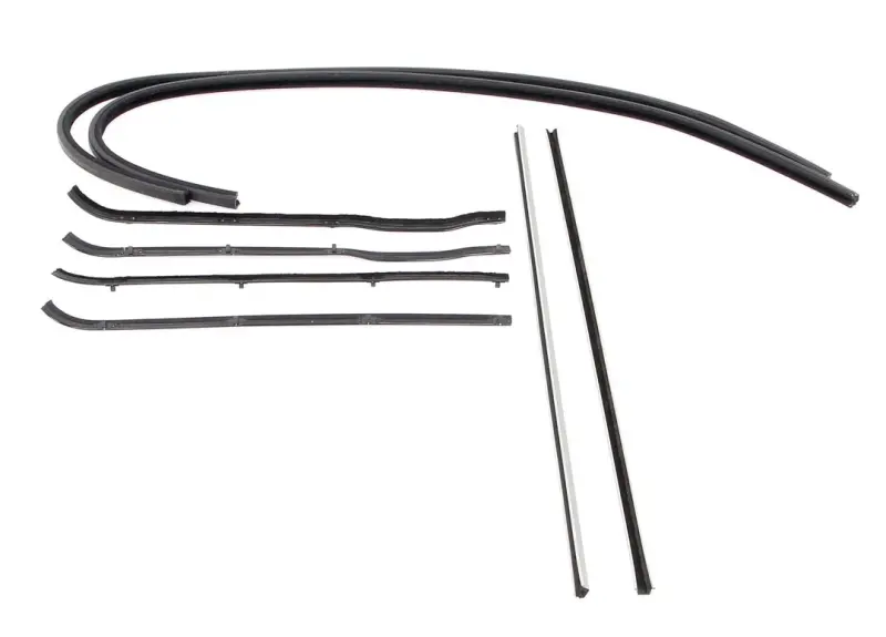 Door Window Channel Seal Kit - 8pcs - 48-52 Ford F1 F2 Pickup Truck