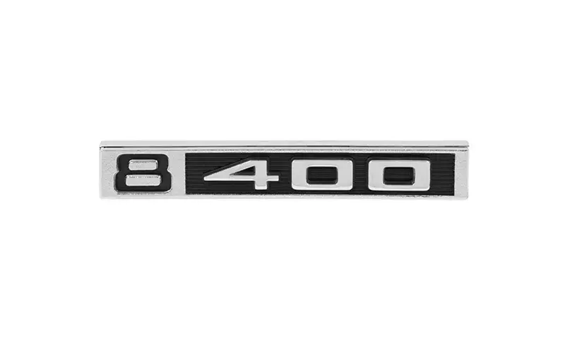 Front Fender Emblems - 8 400 - Pair - 70-72 Chevy CK Pickup Truck Suburban