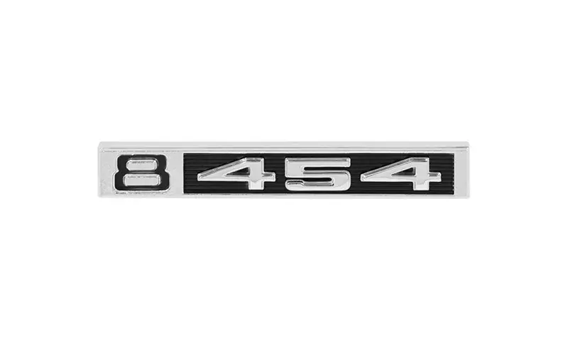 Front Fender Emblems - 454 - Pair - 69-72 Chevy CK Pickup Truck