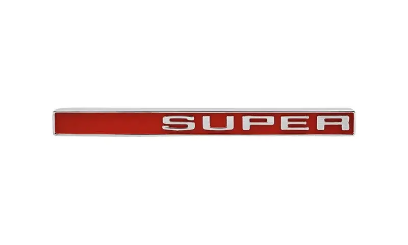 Front Fender Emblems - Super - Pair - 71-72 Chevy CK Pickup Truck
