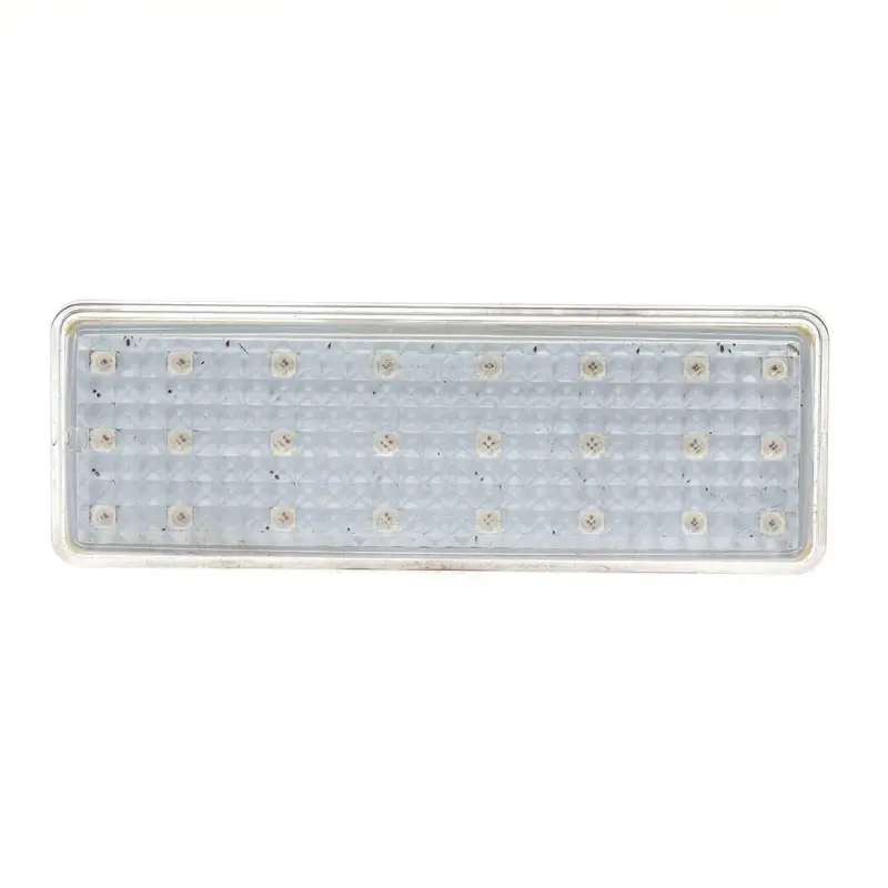 Park Lamp Lens - Clear - 24 Amber LED - 47-53 Chevy Truck Suburban