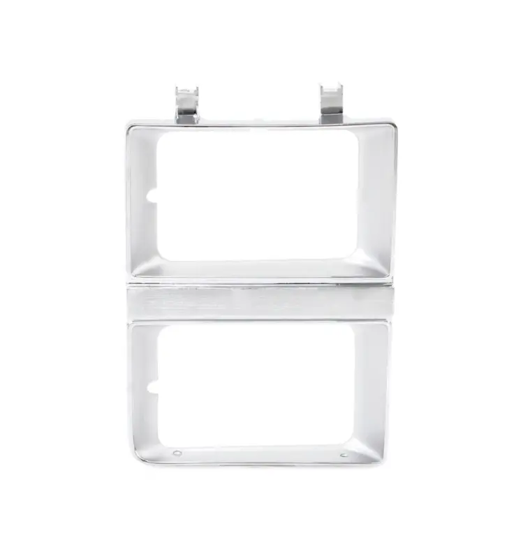 Headlamp Bezel - Chrome - Dual Headlight - RH - 81-82 Chevy GMC C/K Pickup Blazer Jimmy Suburban