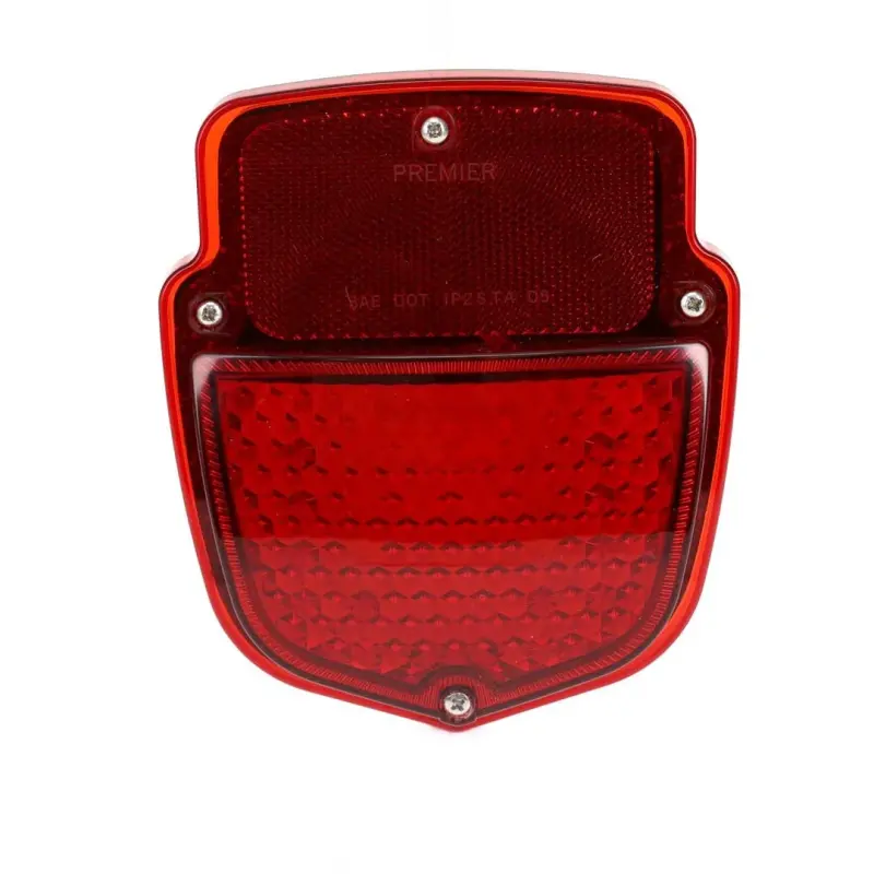 Tail Light Assembly - LED - Black Housing - LH - 55-66 Ford F100 F250 Flareside Truck