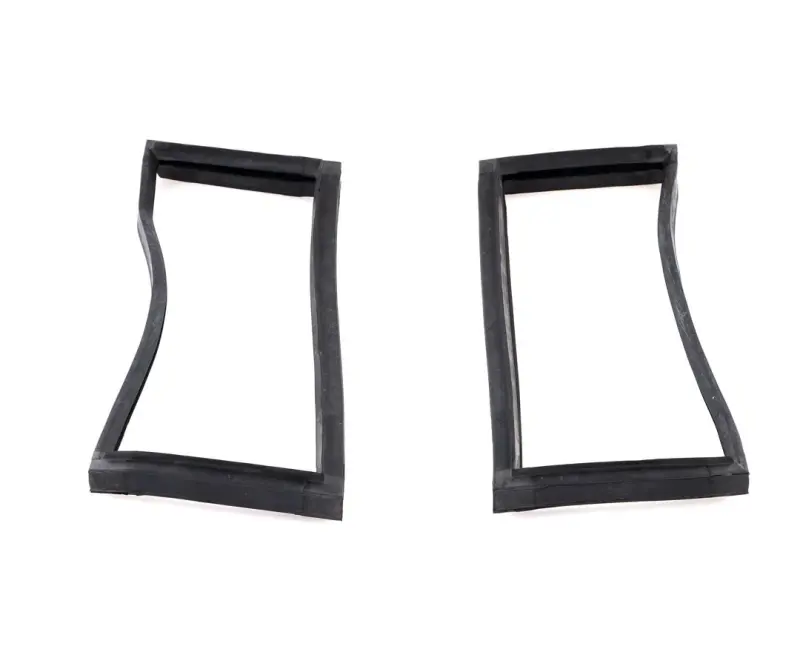 Rear Side Door Fixed Vent Window Seals - Pair - 67-72 Chevy GMC CK Suburban