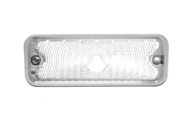Park Lamp Lens - Clear - with trim - LH - 75-78 Chevy GMC C/K Pickup Truck Blazer Jimmy Suburban