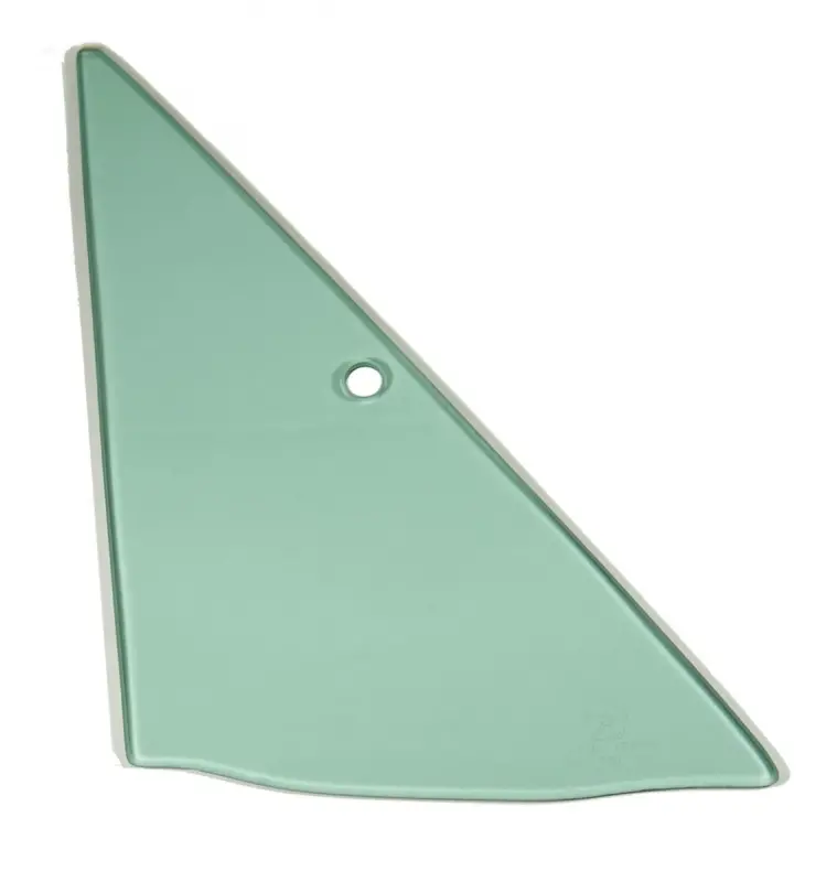 Vent Glass - Green Tint - RH - 68-72 Dart