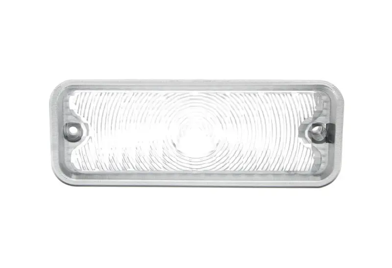 Park Lamp Lens - Clear - with trim - RH - 75-78 Chevy GMC C/K Pickup Truck Blazer Jimmy Suburban