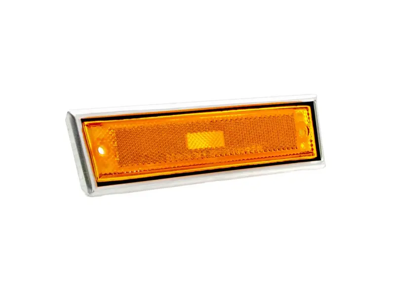 Front Side Marker - with Chrome Trim - RH - 81-91 Chevy GMC Pickup Truck Blazer Jimmy Suburban