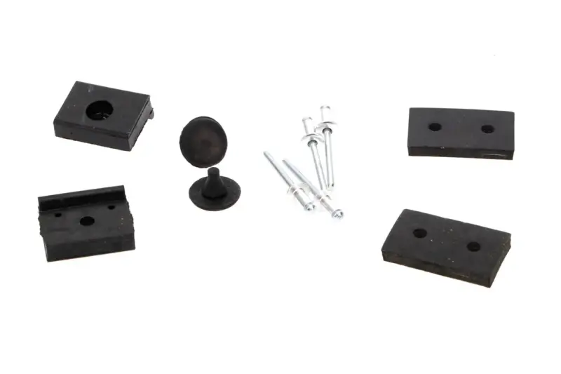 Hood to Fender Bumper Kit - 10pcs - 62-66 Chevy GMC C/K Pickup Suburban