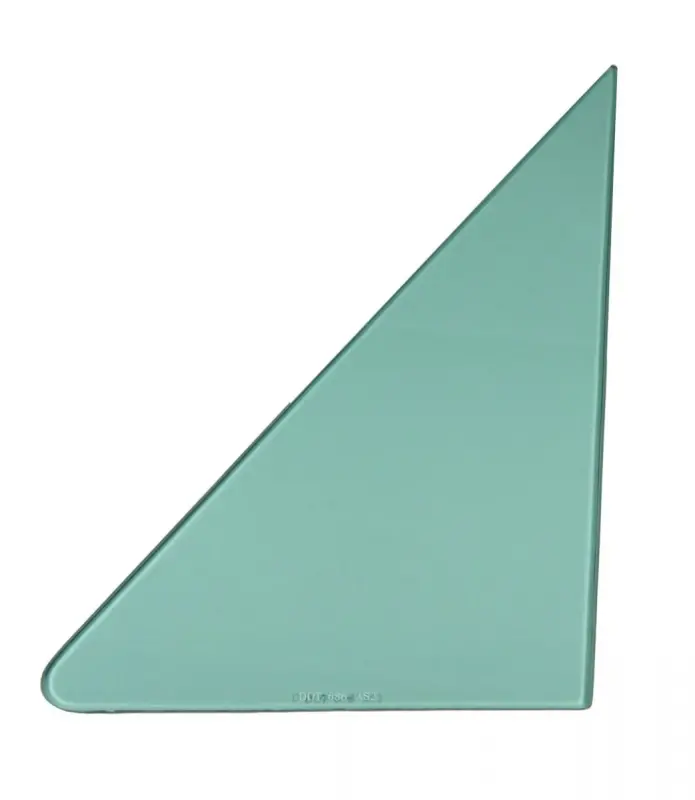 Vent Glass - Green Tint - LH or RH - 62-67 Chevy II Nova