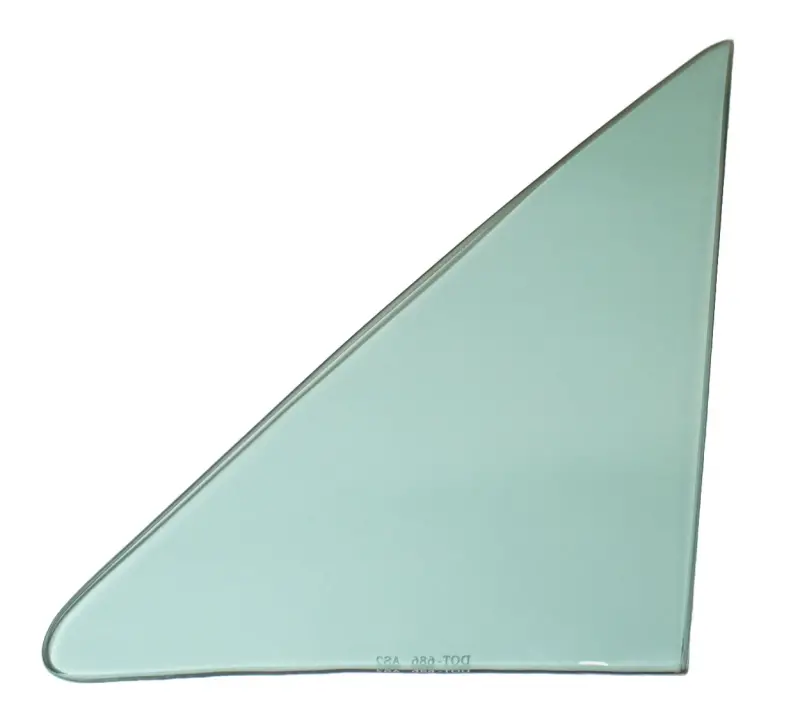Vent Glass - Green Tint - RH - 68 GM A-Body Coupe & Convertible