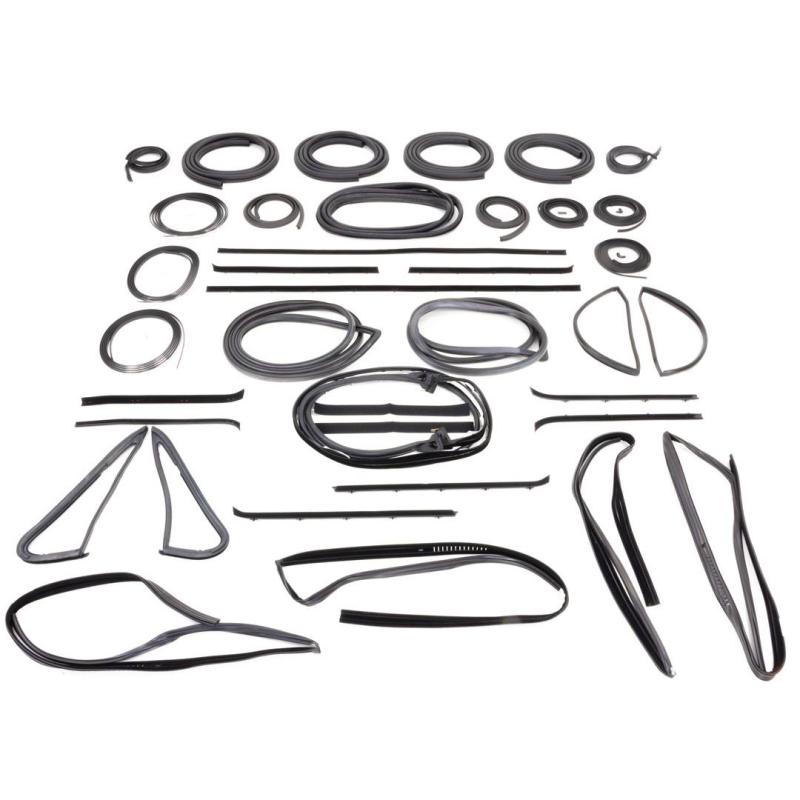 Weatherstrip Kit - Chrome Lock Strip - 85-91 Chevy GMC CK Blazer Jimmy