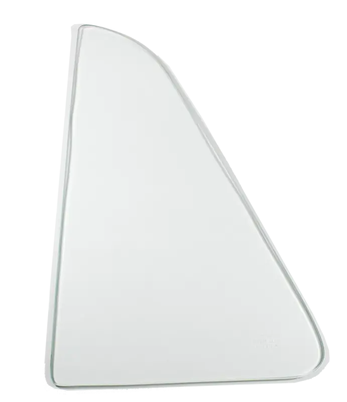 Vent Window Glass - Clear - LH or RH - 51-55 Chevy GMC Truck