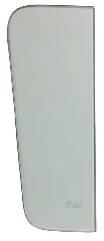 Vent Window Glass - Clear - LH or RH - 55-59 Chevy GMC Truck
