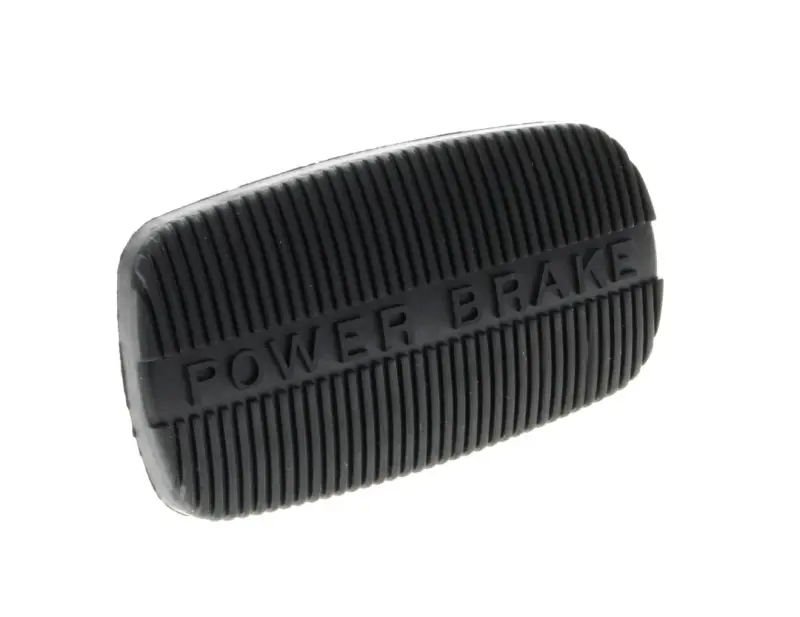 Brake Pedal Pad - Power Brakes Logo - Automatic - 62-67 Chevy II