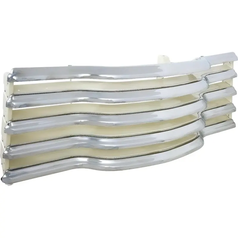 Grille Assembly - Chrome with Ivory Bars - 47-53 Chevy Pickup Truck Suburban