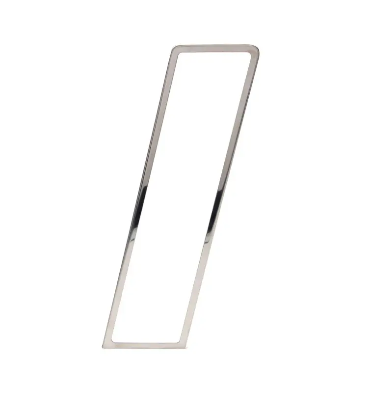 Accelerator Pedal Bezel - Stainless - 66-70 Dodge Plymouth B-Body