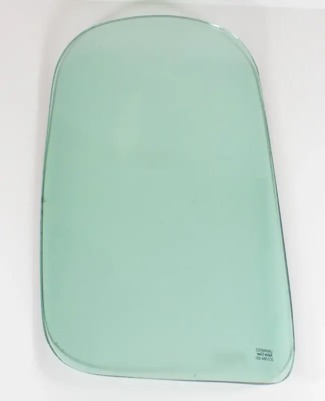 Back Glass - Corner - Green Tint - RH - 47-55 Chevy GMC Truck
