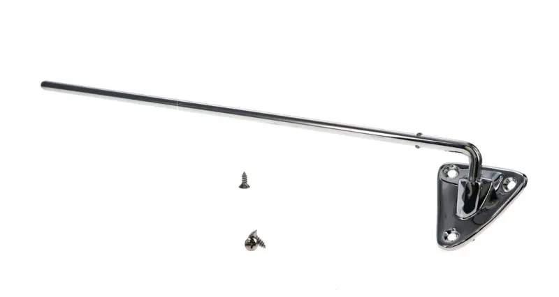 Sunvisor Bracket - Chrome - LH - 60-66 Chevy GMC C/K Pickup Truck Suburban (with screws)