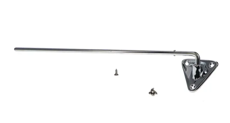 Sunvisor Bracket - Chrome - RH - 60-66 Chevy GMC C/K Pickup Truck Suburban (with screws)