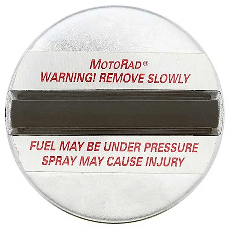 Gas Cap - Vented - without EEC - Chrome with Black Handle - 73-74 Chevy GMC C/K Fleetside Pickup Truck Suburban