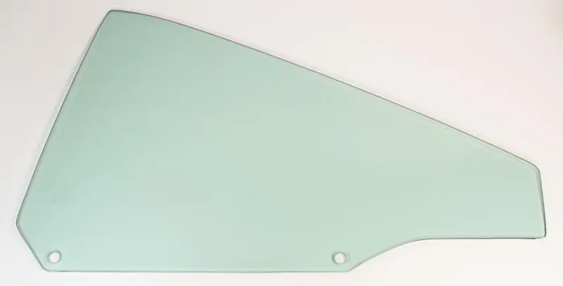 Quarter Glass - Green Tint - LH - 68-70 Dodge Plymouth B-Body 2-Door Hardtop