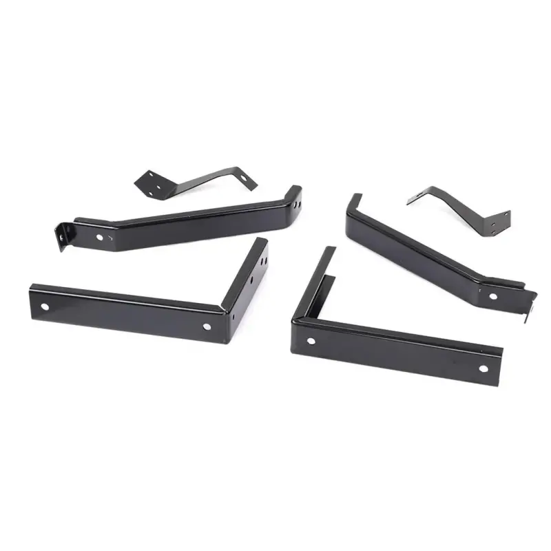 Rear Bumper Bracket Set - 6 pcs - 55-58 Chevy GMC Cameo Pickup Truck