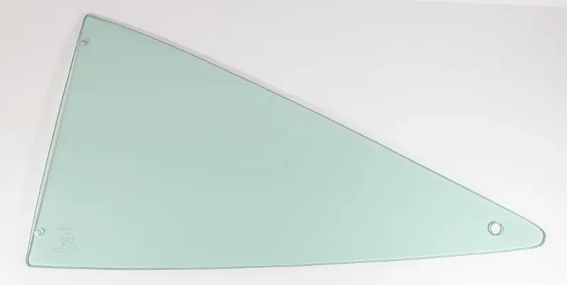 Quarter Glass - Green Tint - LH - 68-70 Plymouth B-Body 2-Door Sedan (Post)