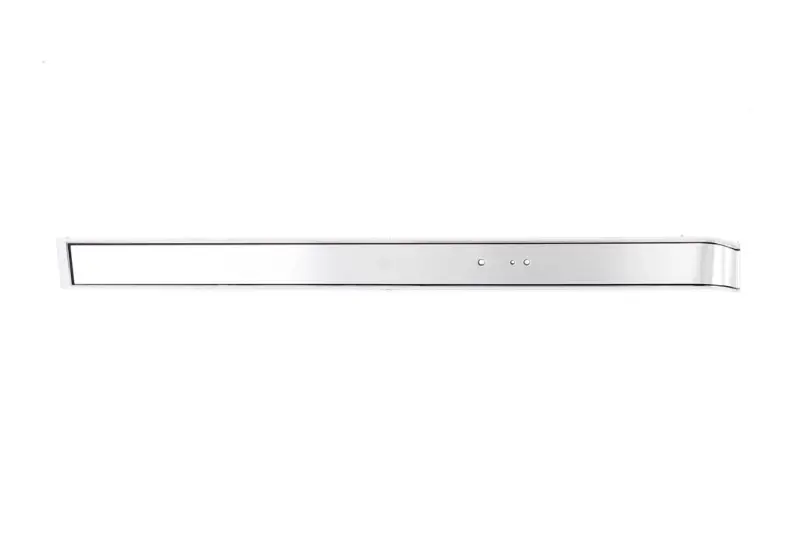 Dash Molding Air Vent Bezel - without AC - Brushed Aluminum - 81-91 Chevy GMC CK Truck Blazer Jimmy Suburban