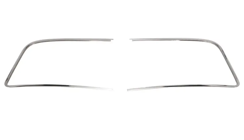 Windshield Reveal Moldings - Pair - 47-53 Chevy GMC Truck Suburban