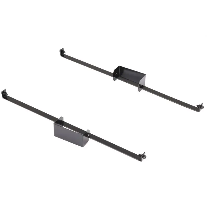 Rear Bedside Front and Rear Vertical Braces - Pair - 55-58 Chevy GMC Cameo Truck
