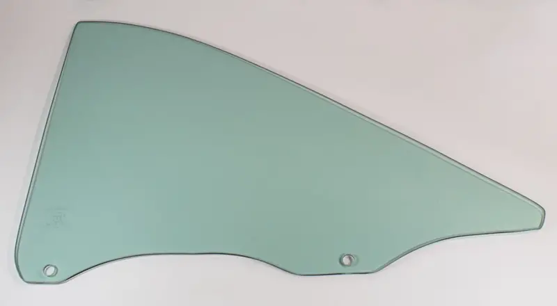 Quarter Glass - Green Tint - LH - 68-72 Dart 2DR Hardtop; 71-72 Scamp