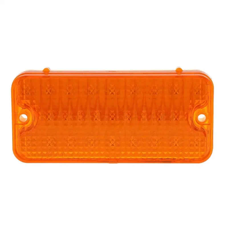 Park Lamp Lens - Amber - 27 Amber LED - 67-68 Chevy CK Truck Suburban