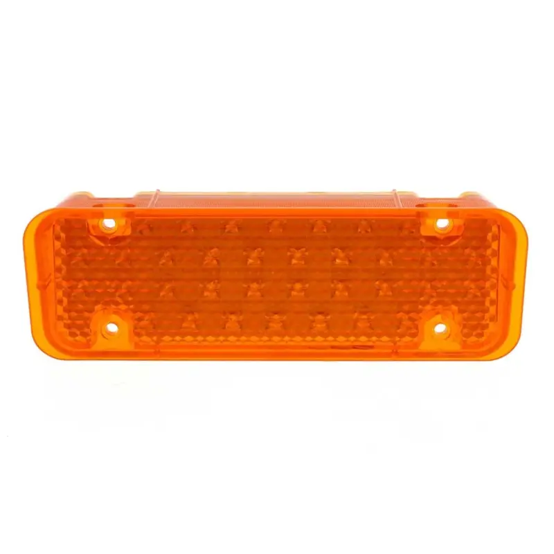 Park Lamp Lens - Amber - 34 Amber LED - 71-72 Chevy CK Truck Blazer Suburban