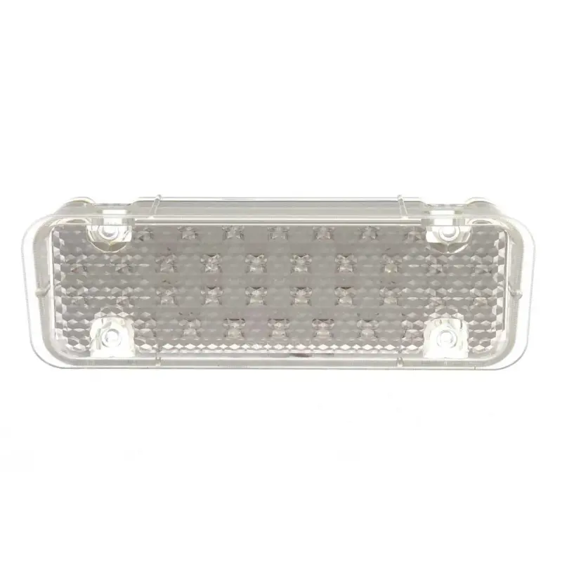 Park Lamp Lens - Clear - 34 Amber LED - 71-72 Chevy CK Truck Blazer Suburban